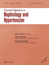 CURRENT OPINION IN NEPHROLOGY AND HYPERTENSION封面